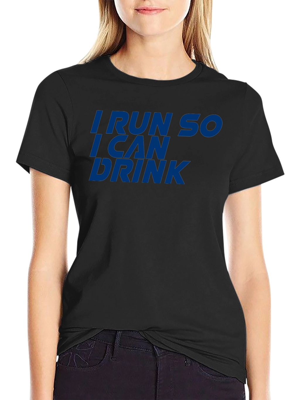 Run to Drink T-Shirt - Funny Workout Tee