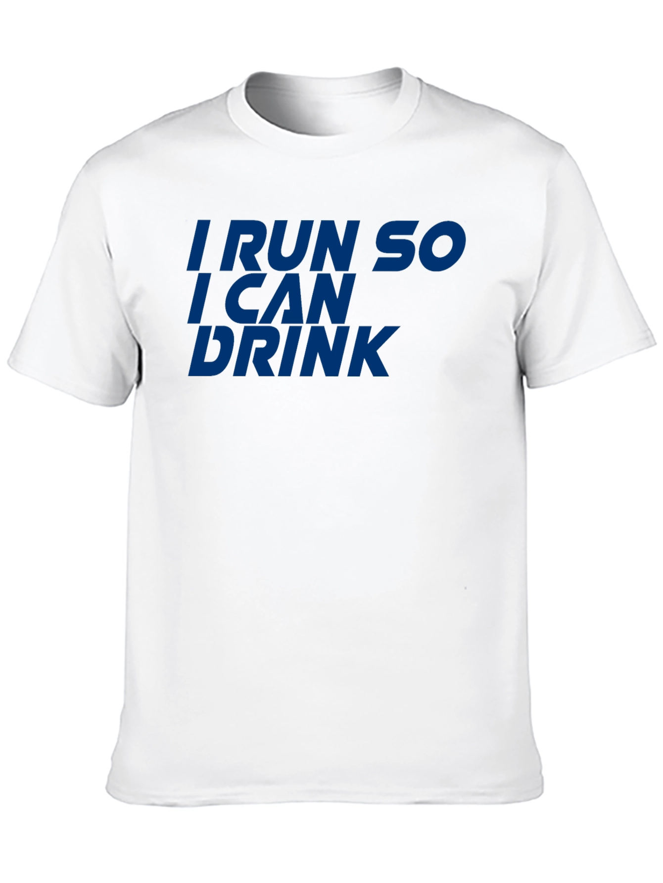 Run to Drink T-Shirt - Funny Workout Tee