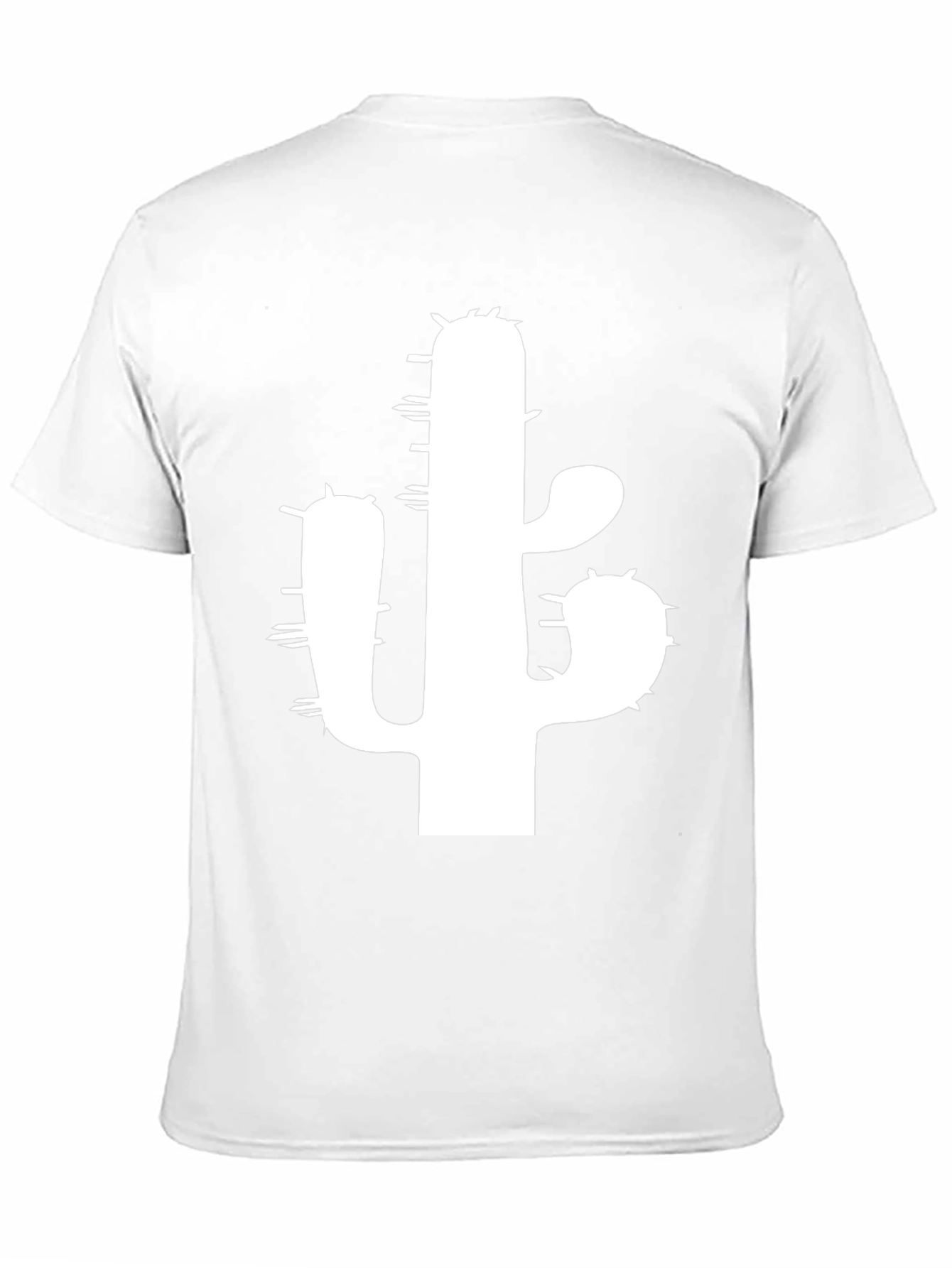 Cactus Graphic T-Shirt - Black Cotton Tee