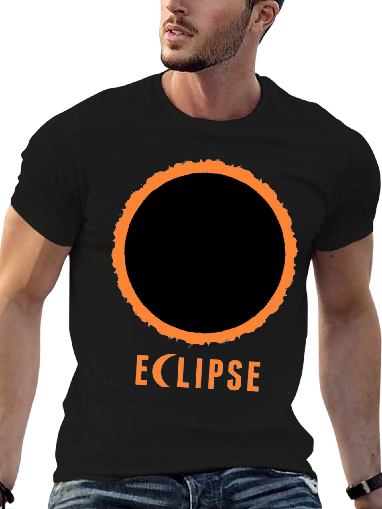 Eclipse Graphic T-Shirt - Solar Event Design