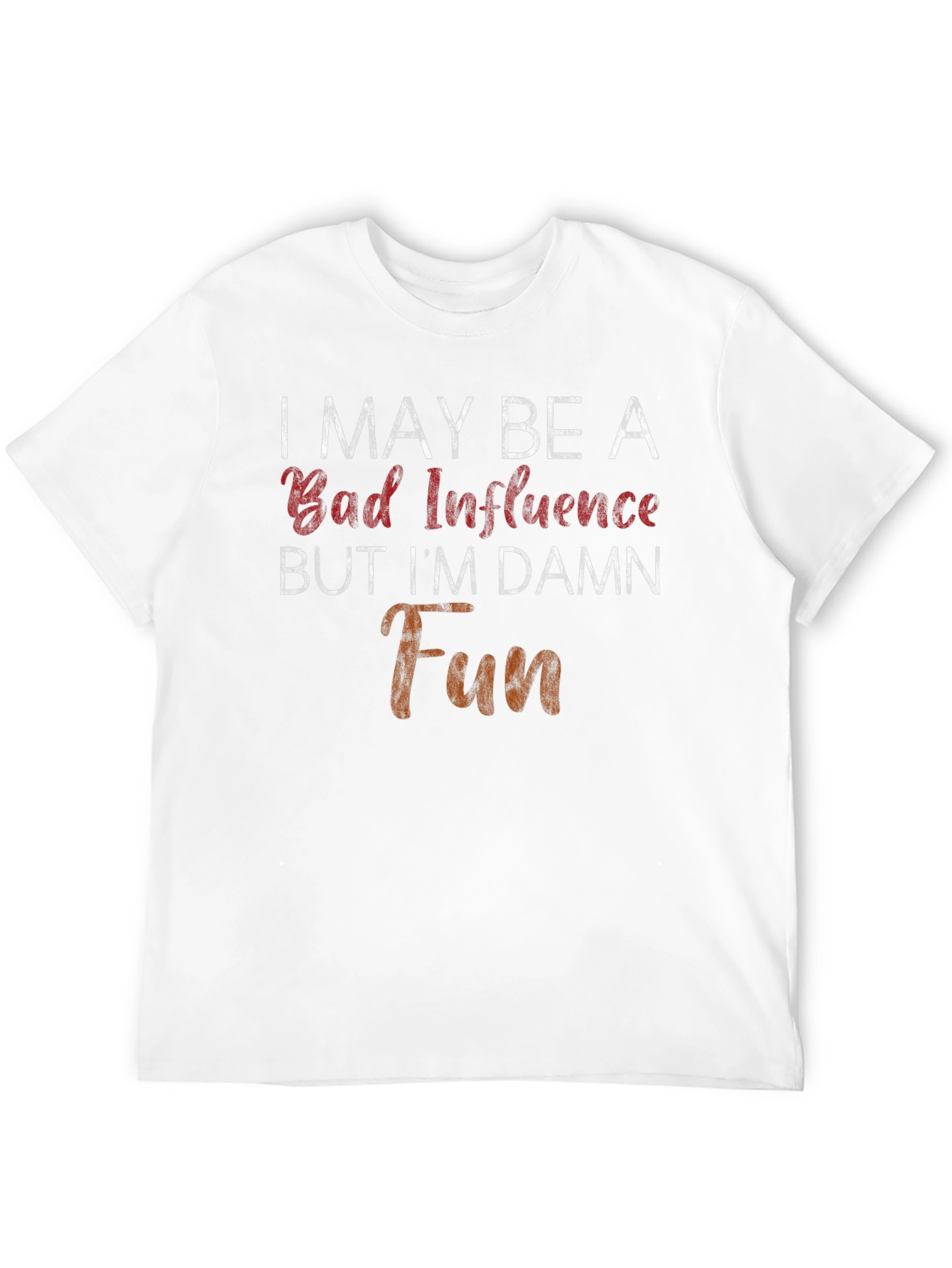 Bad Influence Damn Fun Graphic Tee - Mens