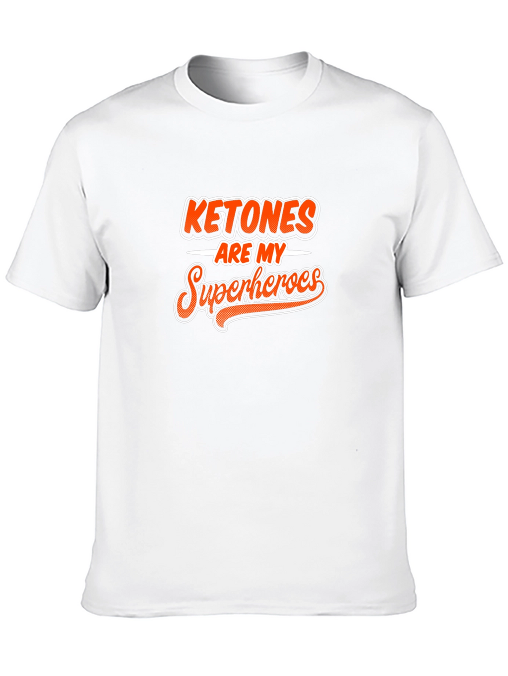 Ketones Are My Superheroes Black Graphic Tee