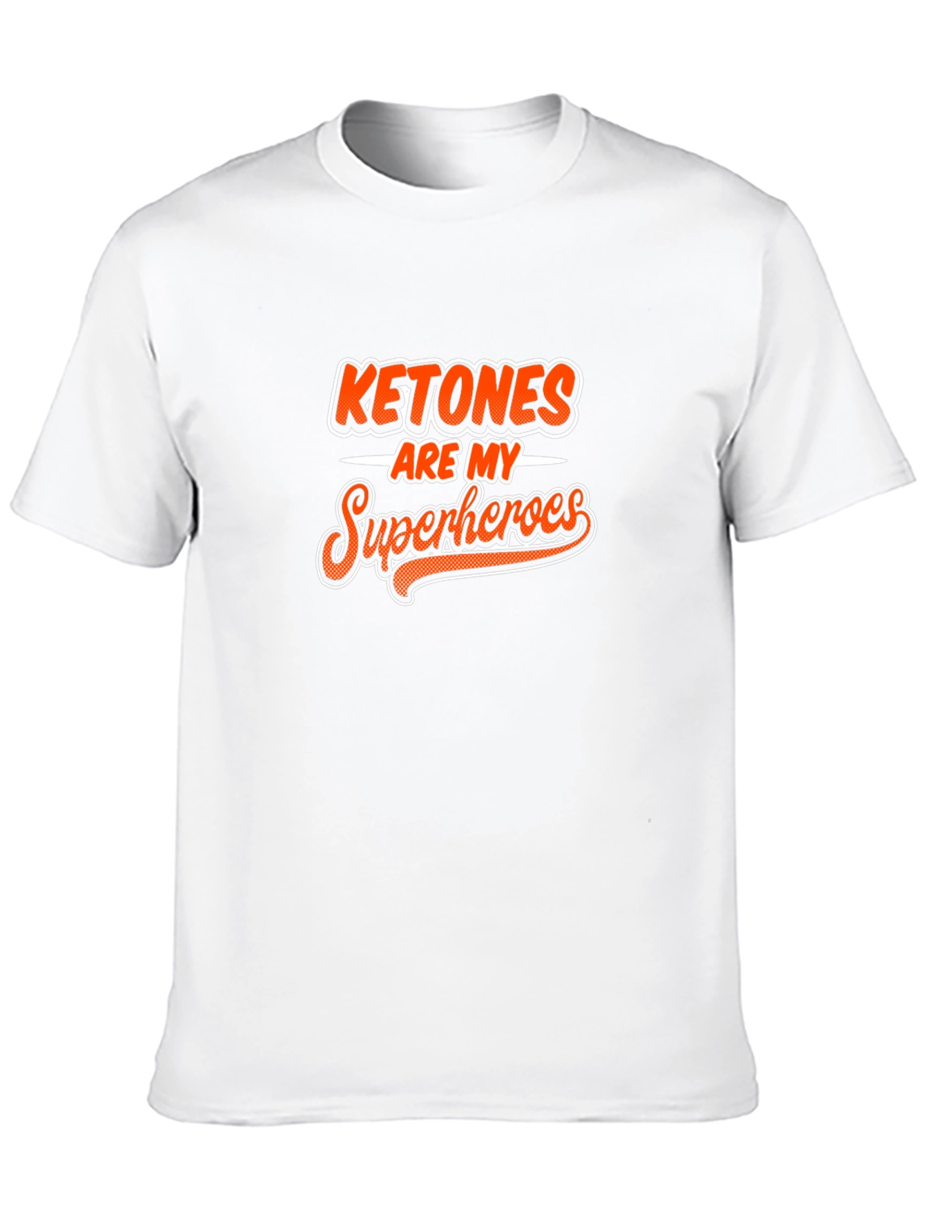 Ketones Are My Superheroes Black Graphic Tee