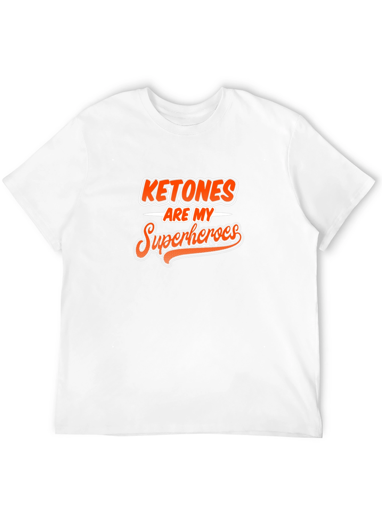 Ketones Are My Superheroes Black Graphic Tee