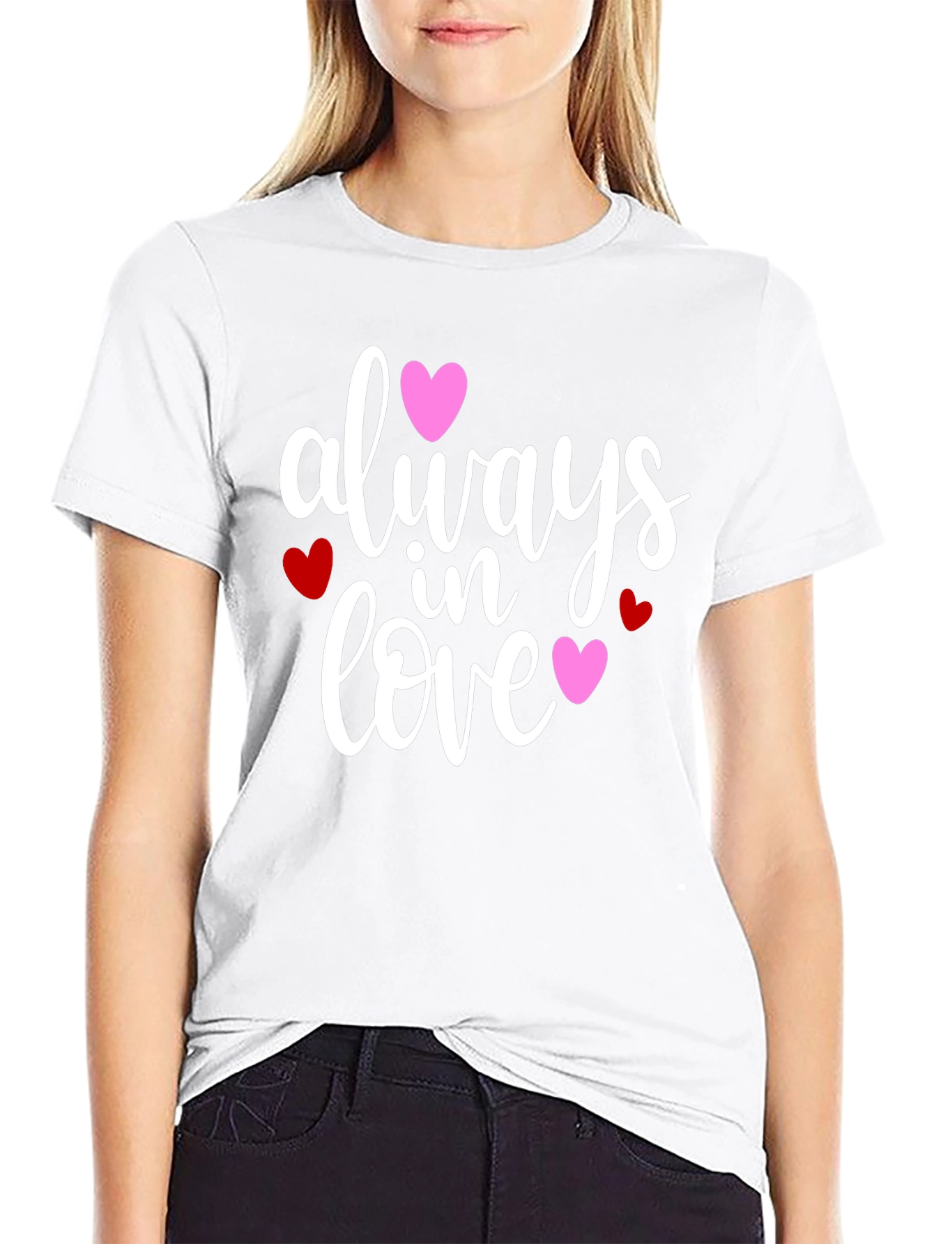 Always in Love Graphic Tee - Valentines Day Gift