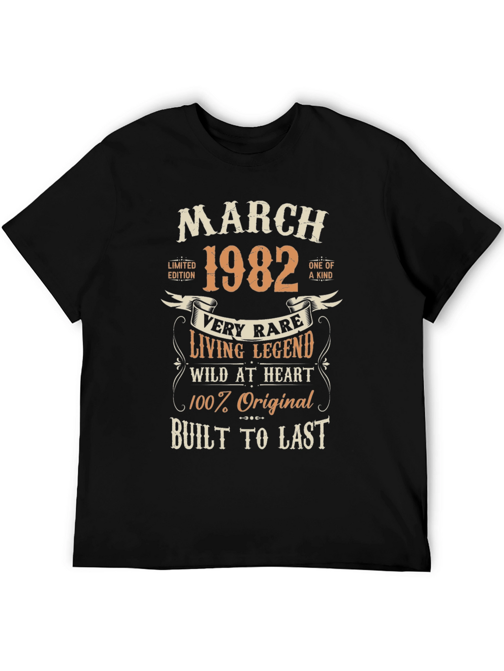 March 1982 Birthday T-Shirt: Limited Edition Legend