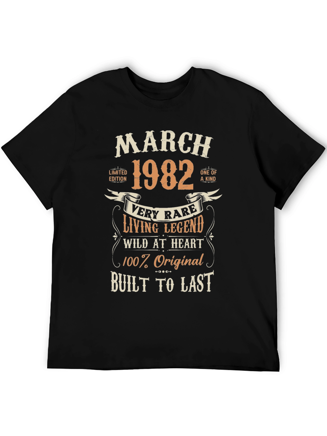 March 1982 Birthday T-Shirt: Limited Edition Legend