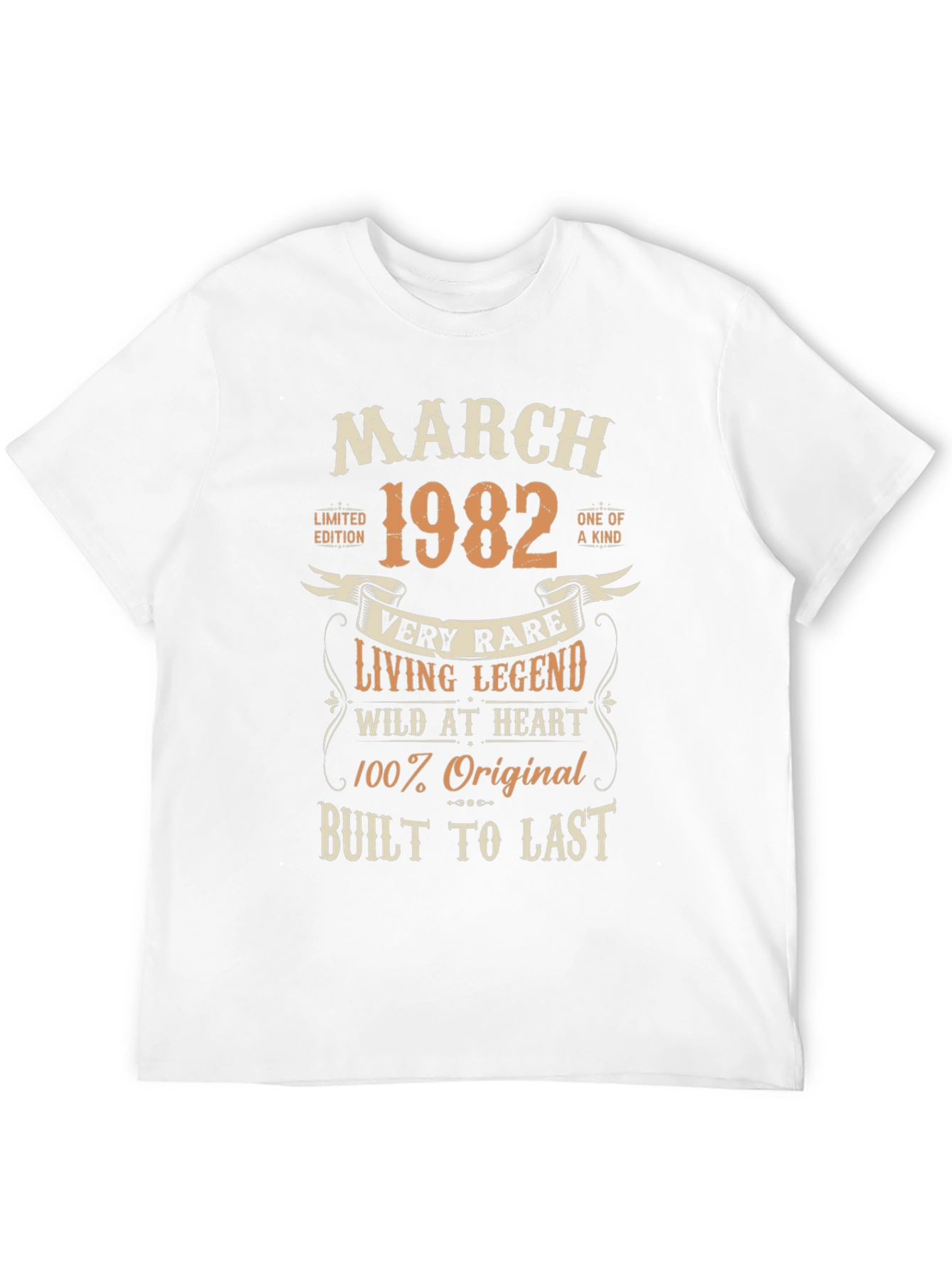March 1982 Birthday T-Shirt: Limited Edition Legend