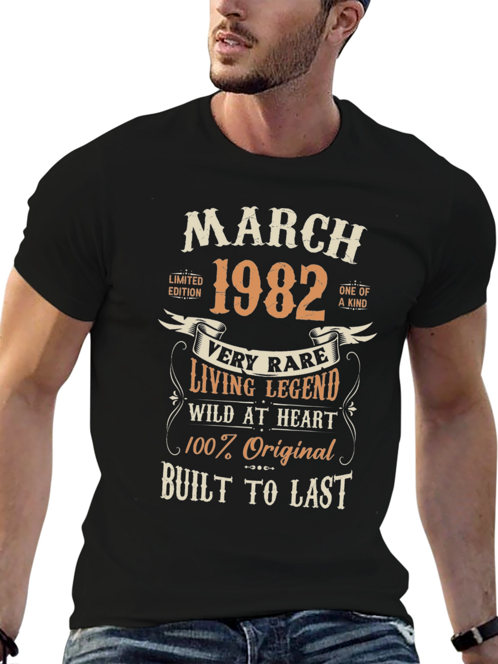 March 1982 Birthday T-Shirt: Limited Edition Legend