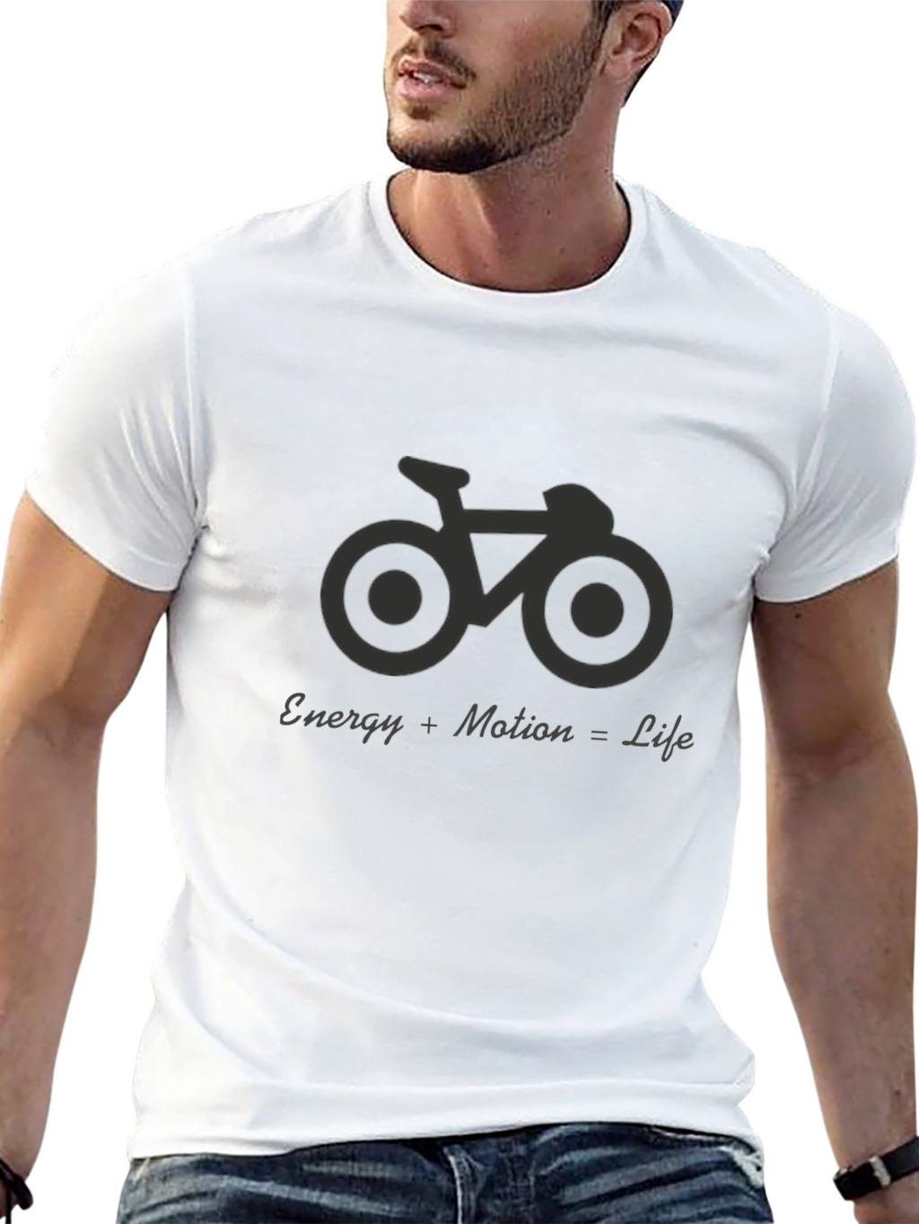 Energy Motion Life Bike Graphic Tee