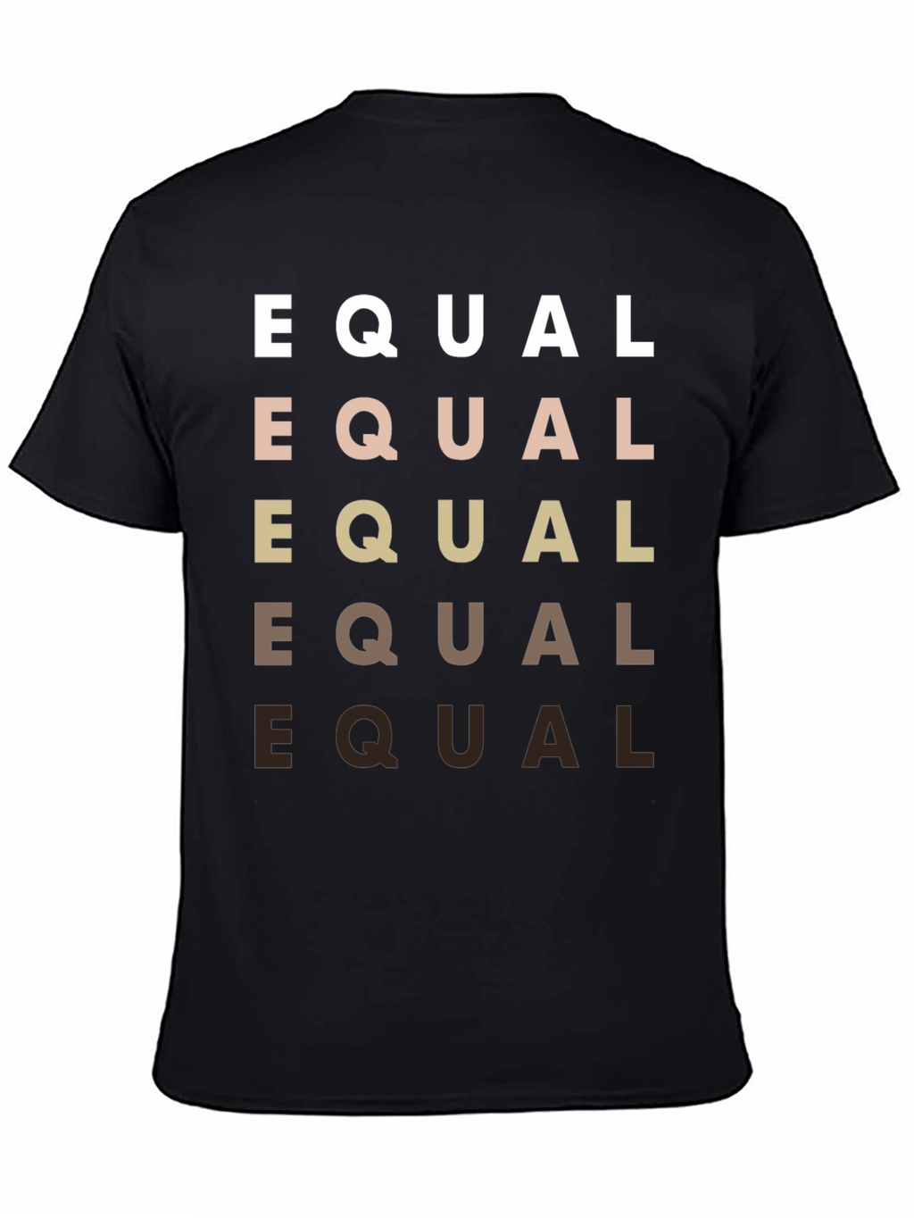Equality Matters T-Shirt - Diverse Skin Tones