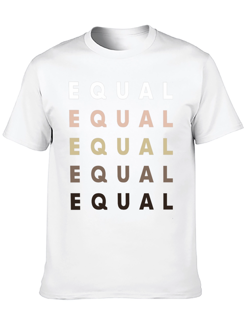 Equality Matters T-Shirt - Diverse Skin Tones