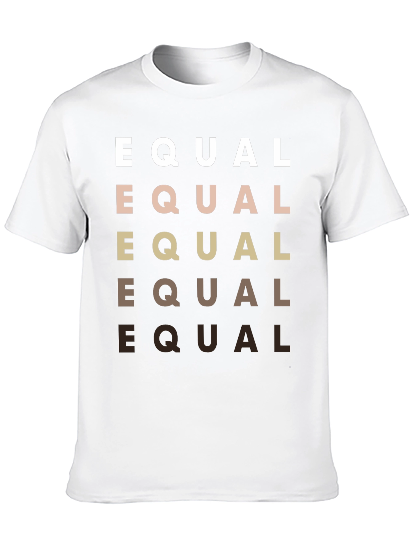 Equality Matters T-Shirt - Diverse Skin Tones