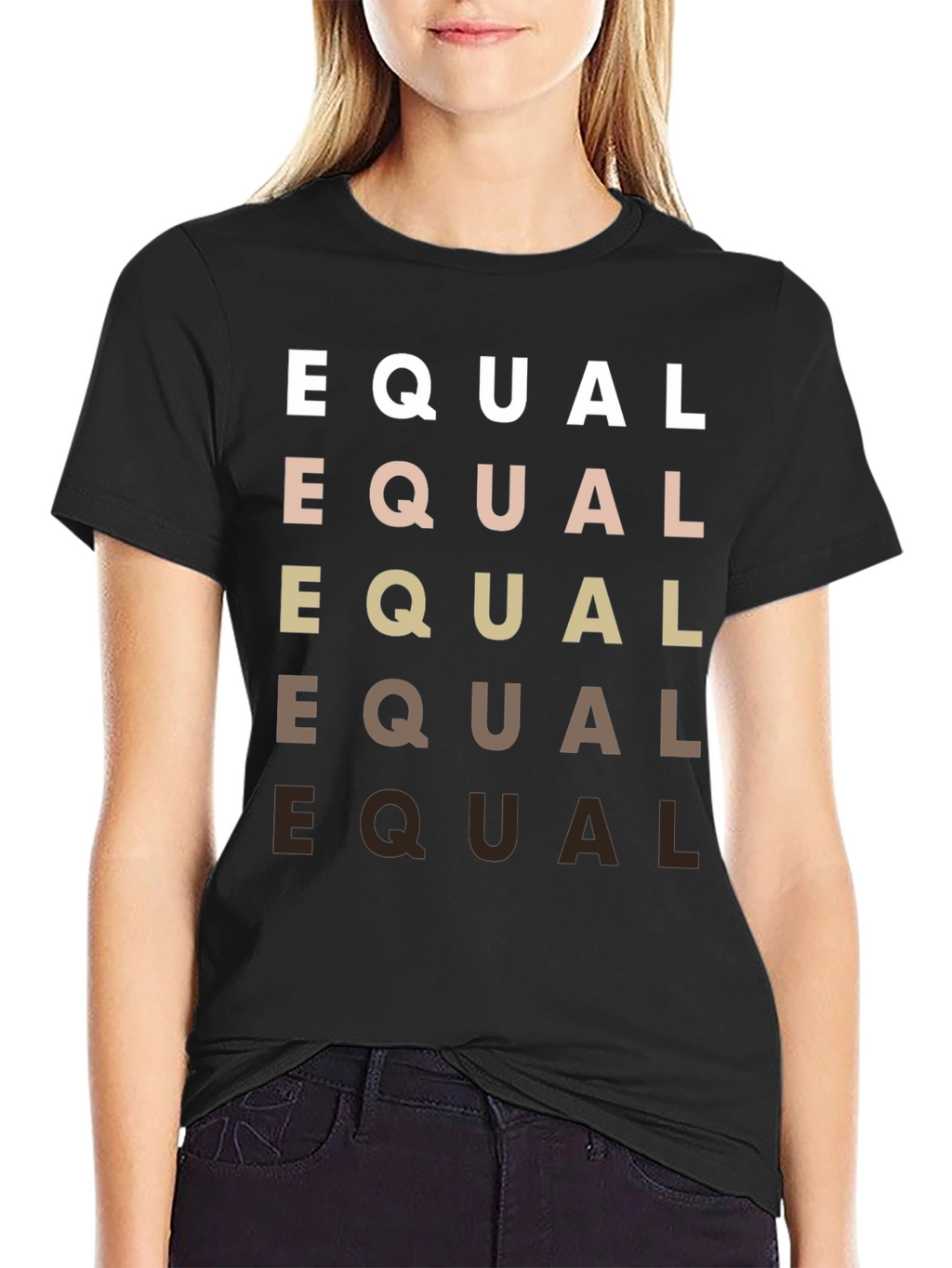 Equality Matters T-Shirt - Diverse Skin Tones