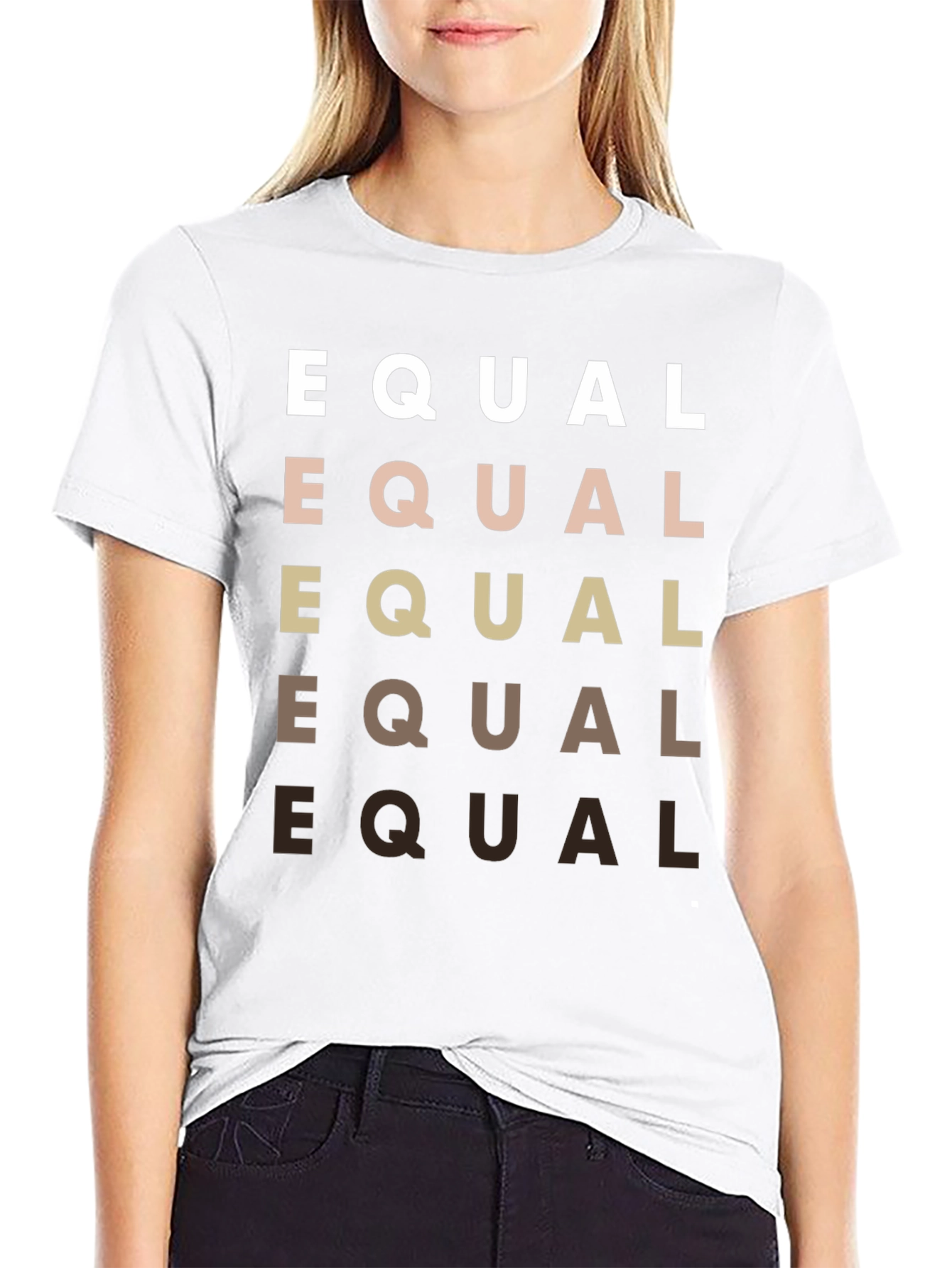 Equality Matters T-Shirt - Diverse Skin Tones