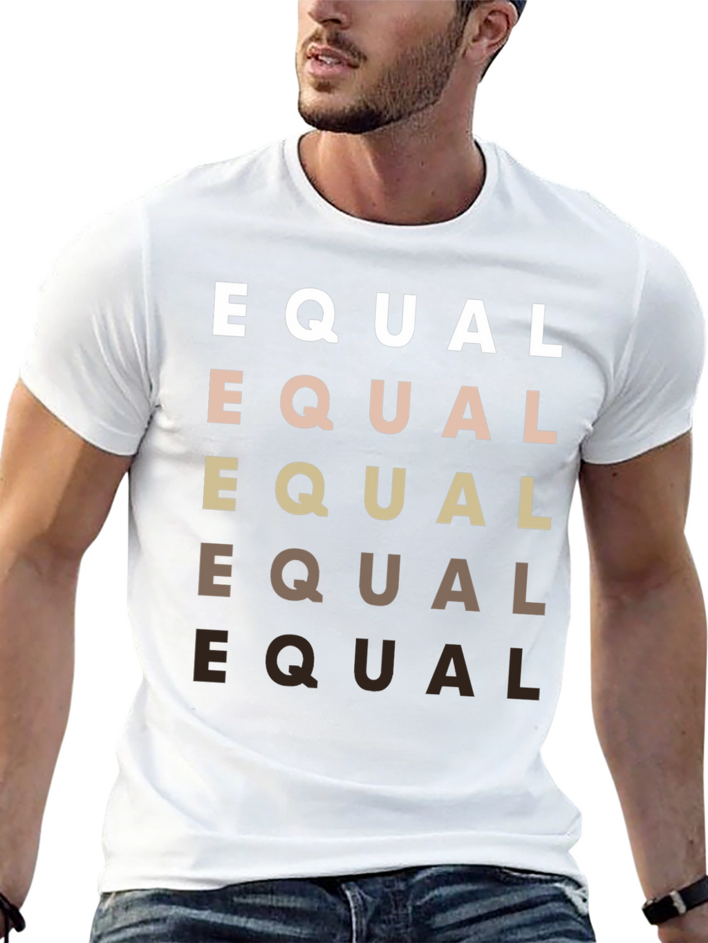 Equality Matters T-Shirt - Diverse Skin Tones