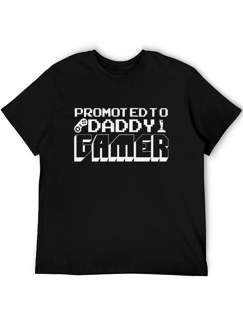 Promoted to Daddy Gamer T-Shirt - New Dad Tee