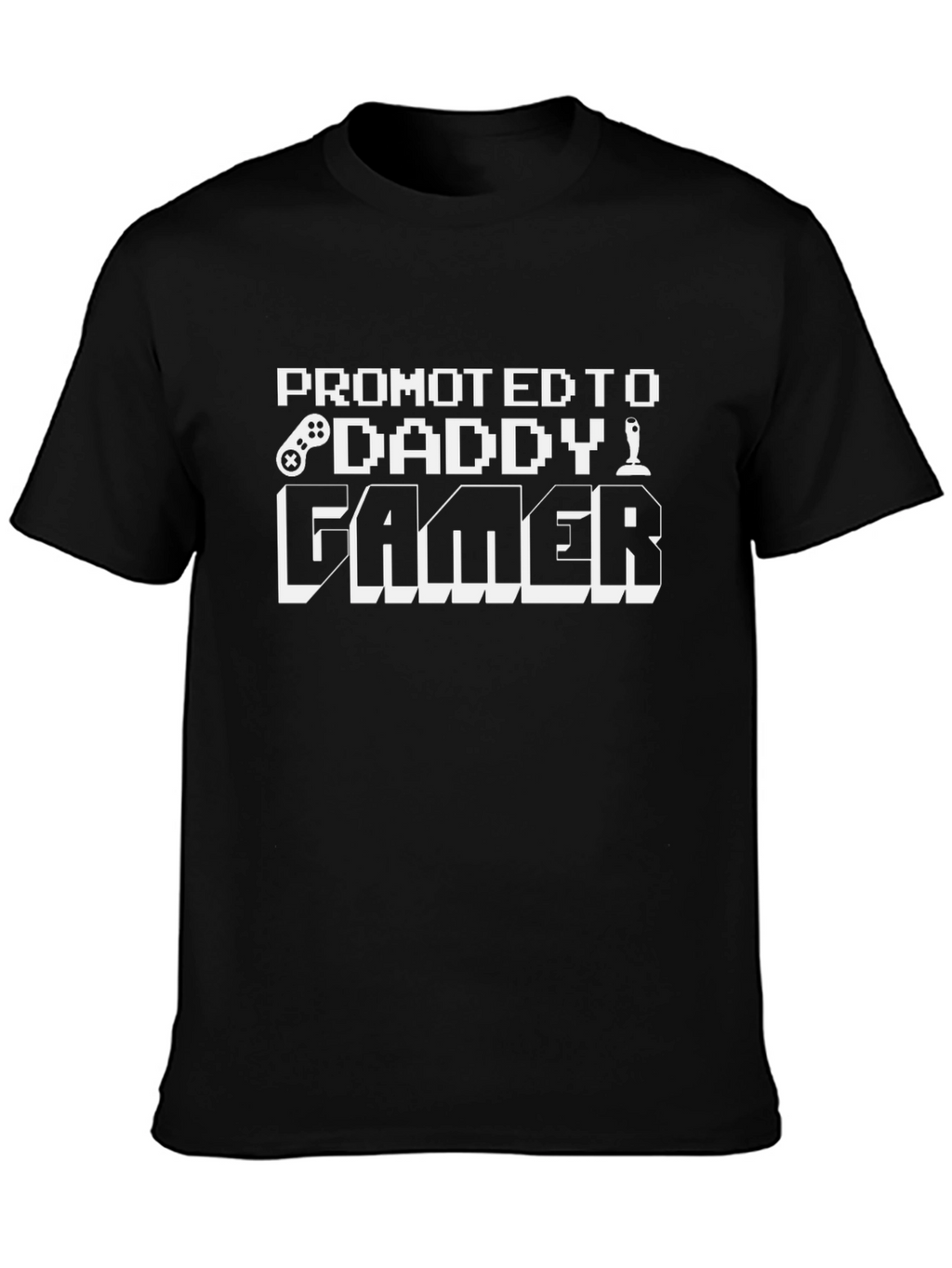 Promoted to Daddy Gamer T-Shirt - New Dad Tee