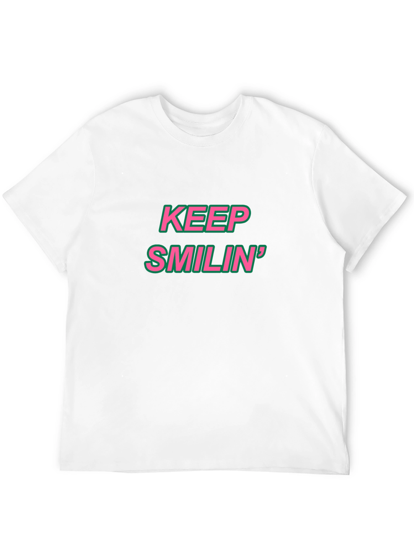 Keep Smilin Black Tee