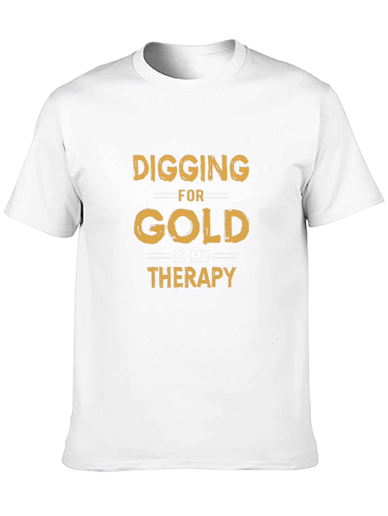 Digging for Gold Therapy Tee - Black