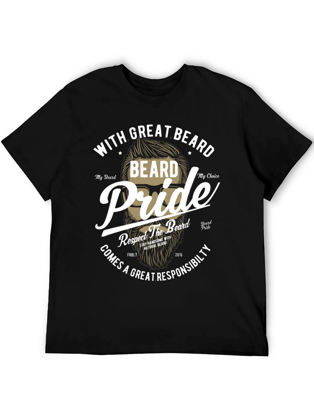 Beard Pride Graphic T-Shirt