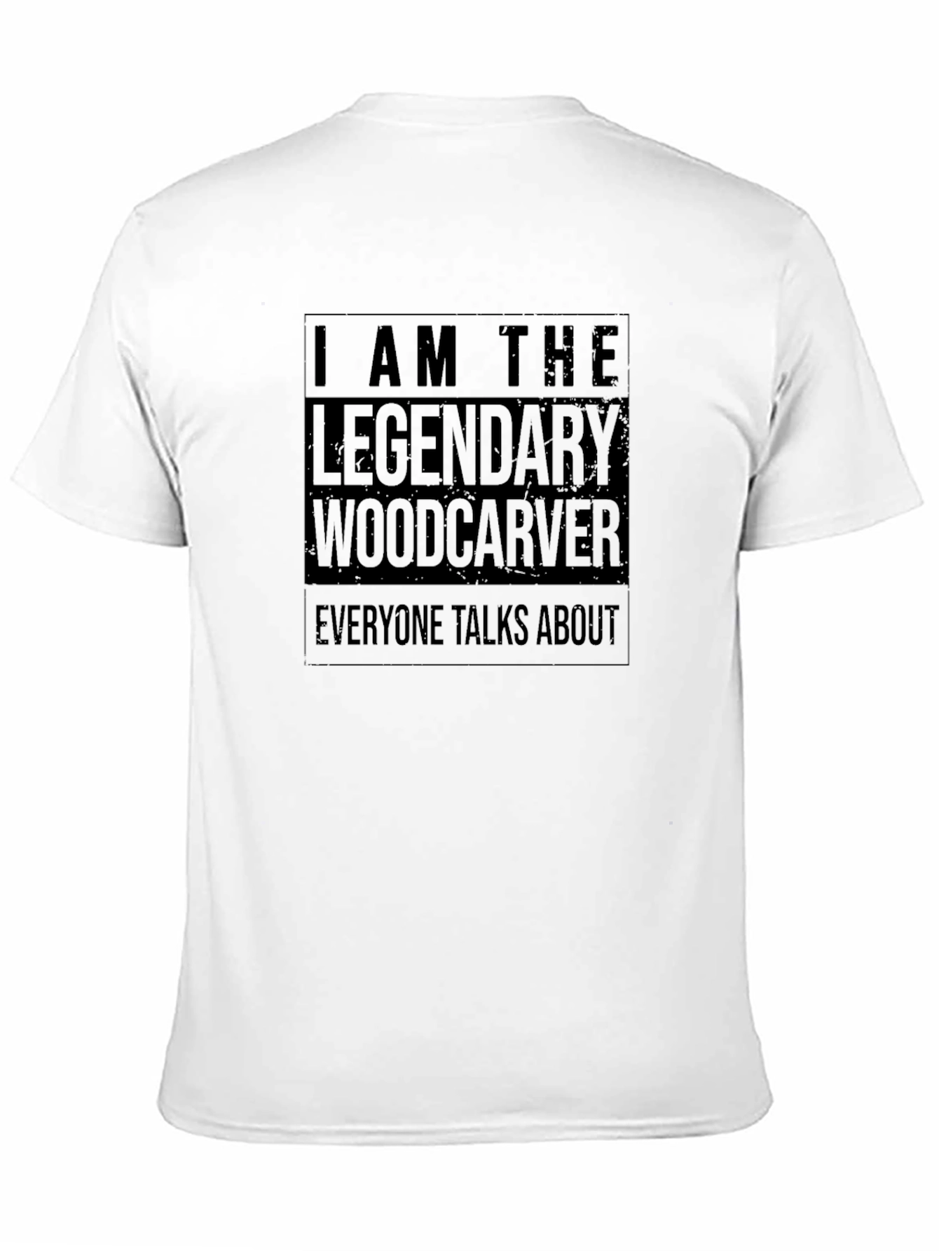 Legendary Woodcarver Black T-Shirt