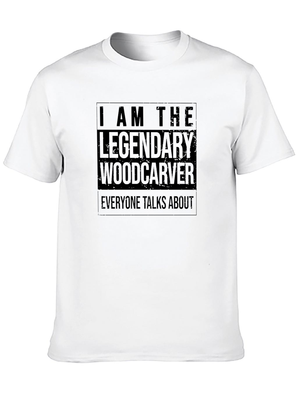 Legendary Woodcarver Black T-Shirt