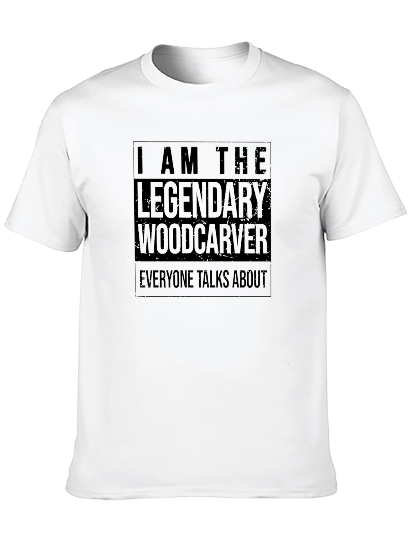 Legendary Woodcarver Black T-Shirt
