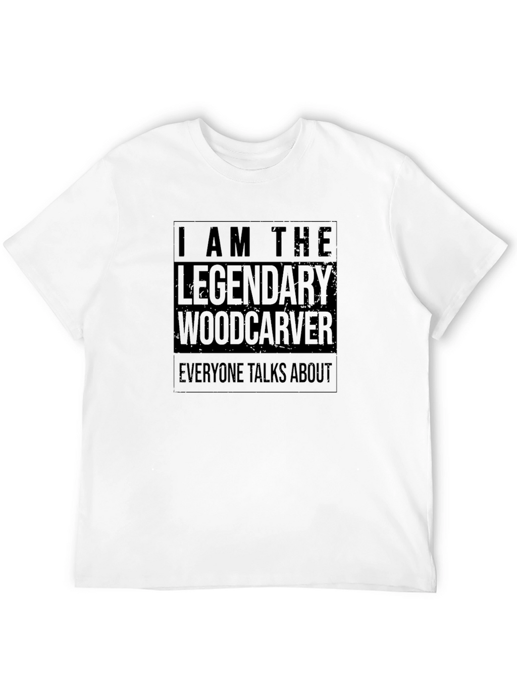 Legendary Woodcarver Black T-Shirt
