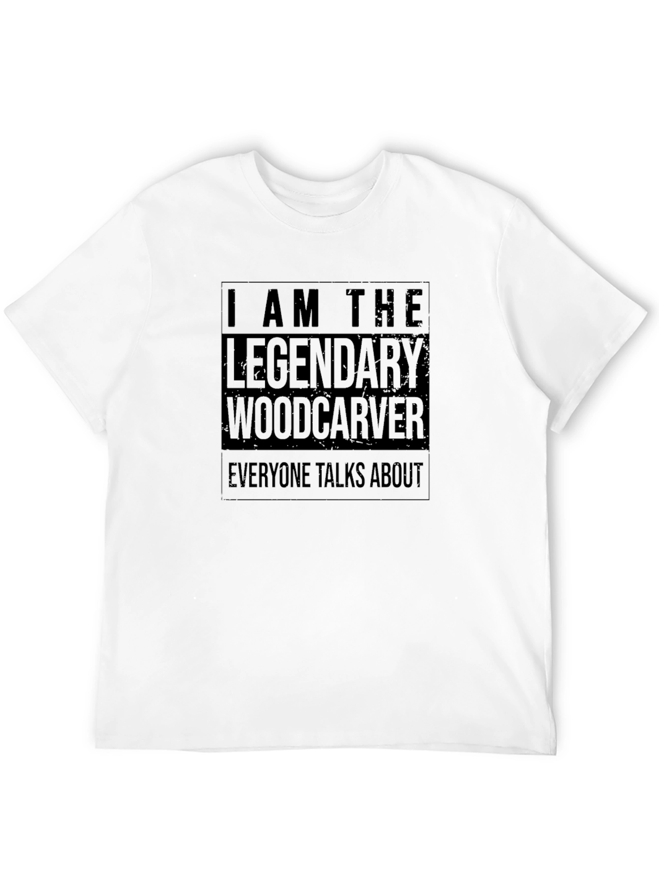 Legendary Woodcarver Black T-Shirt