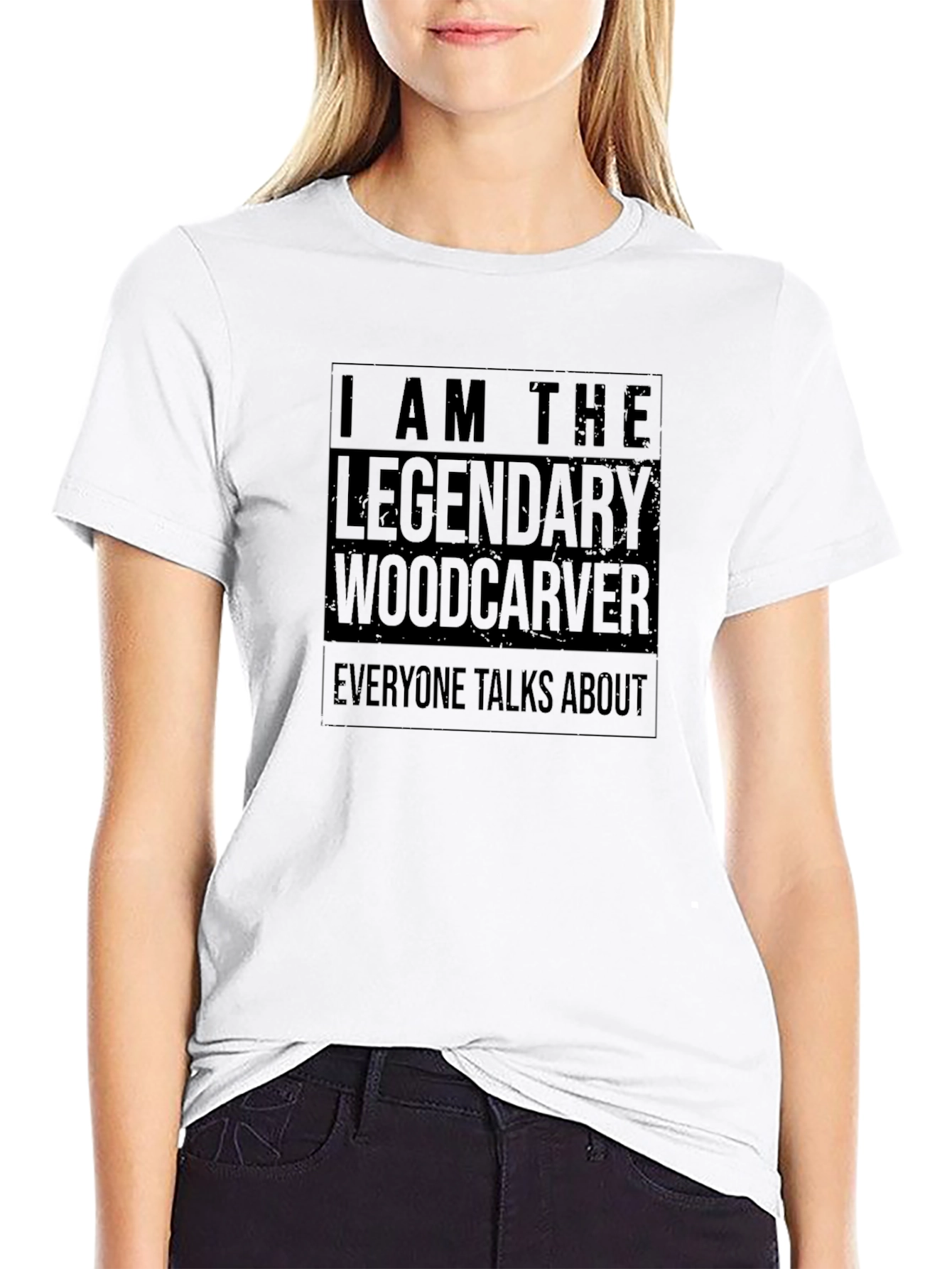 Legendary Woodcarver Black T-Shirt