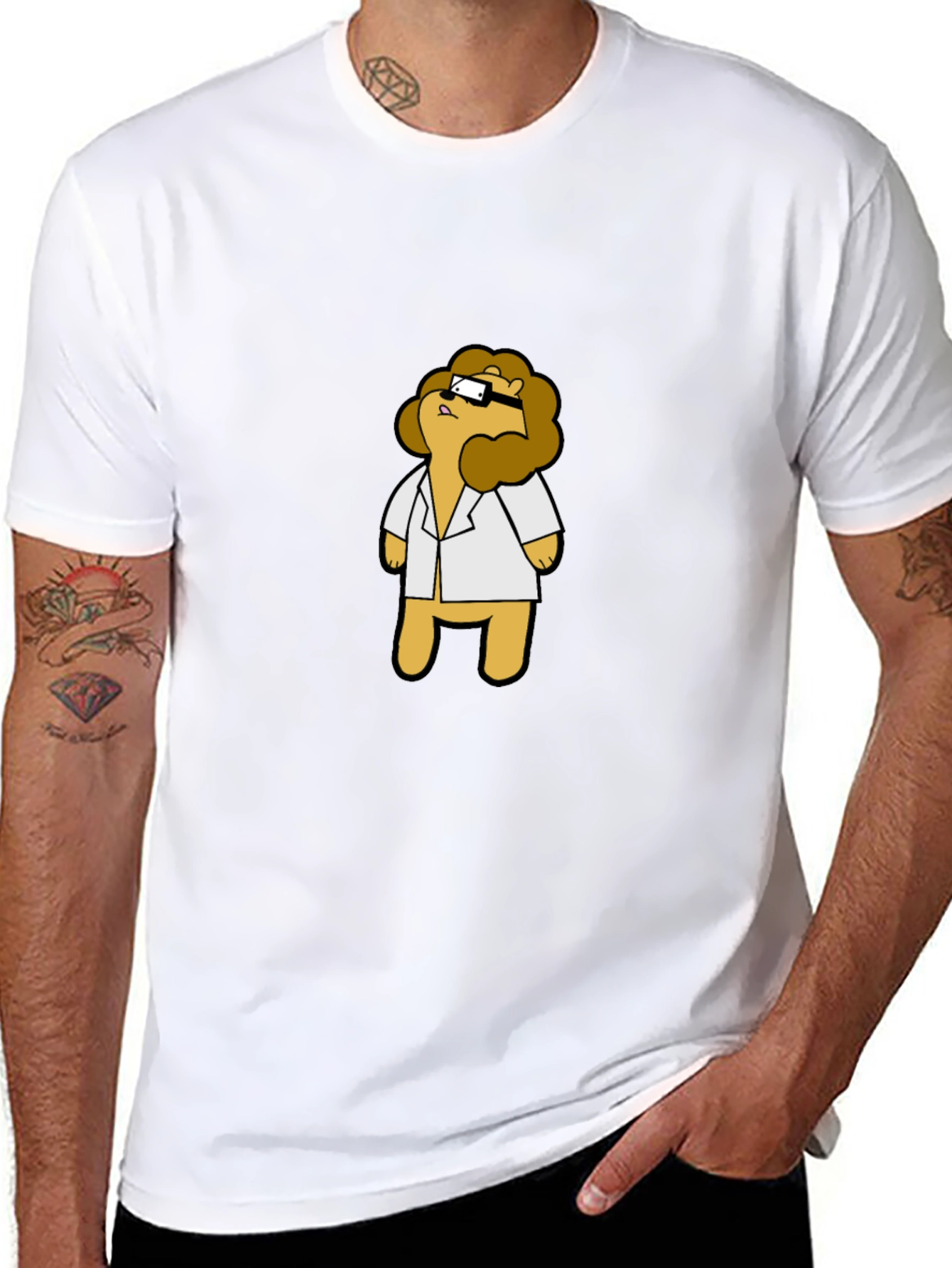 Funny Science Bear T-Shirt