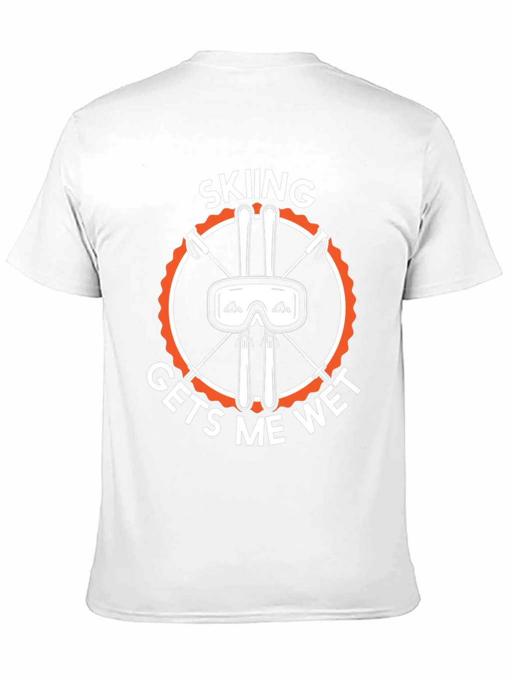 Skiing Gets Me Wet T-Shirt