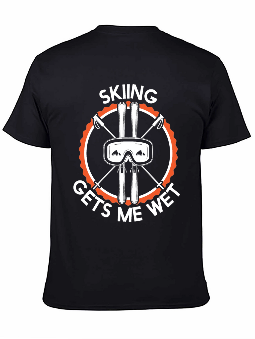 Skiing Gets Me Wet T-Shirt