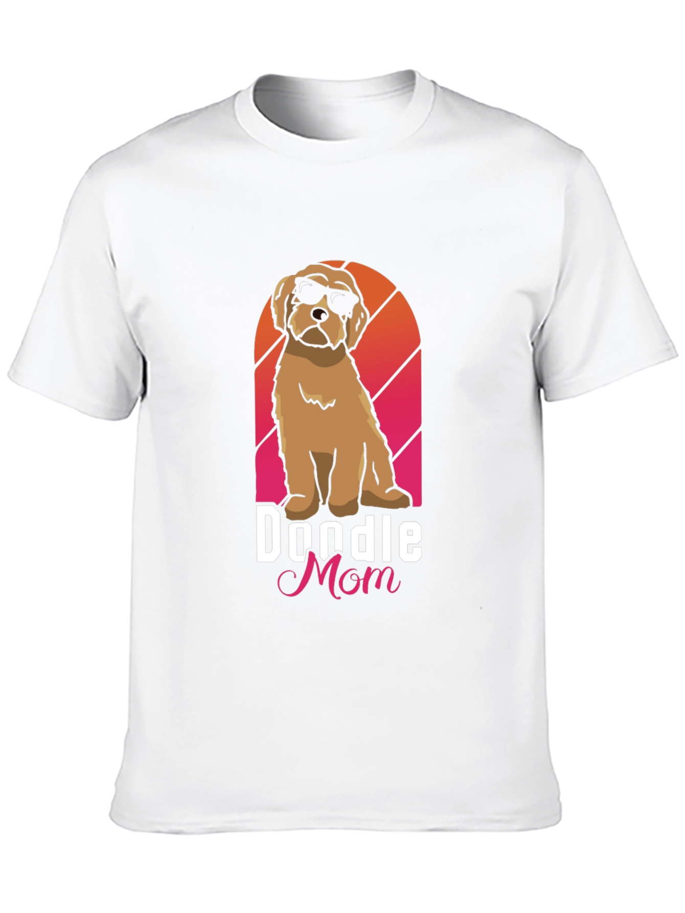 Doodle Mom Graphic T-Shirt - Cute Dog Lover Tee
