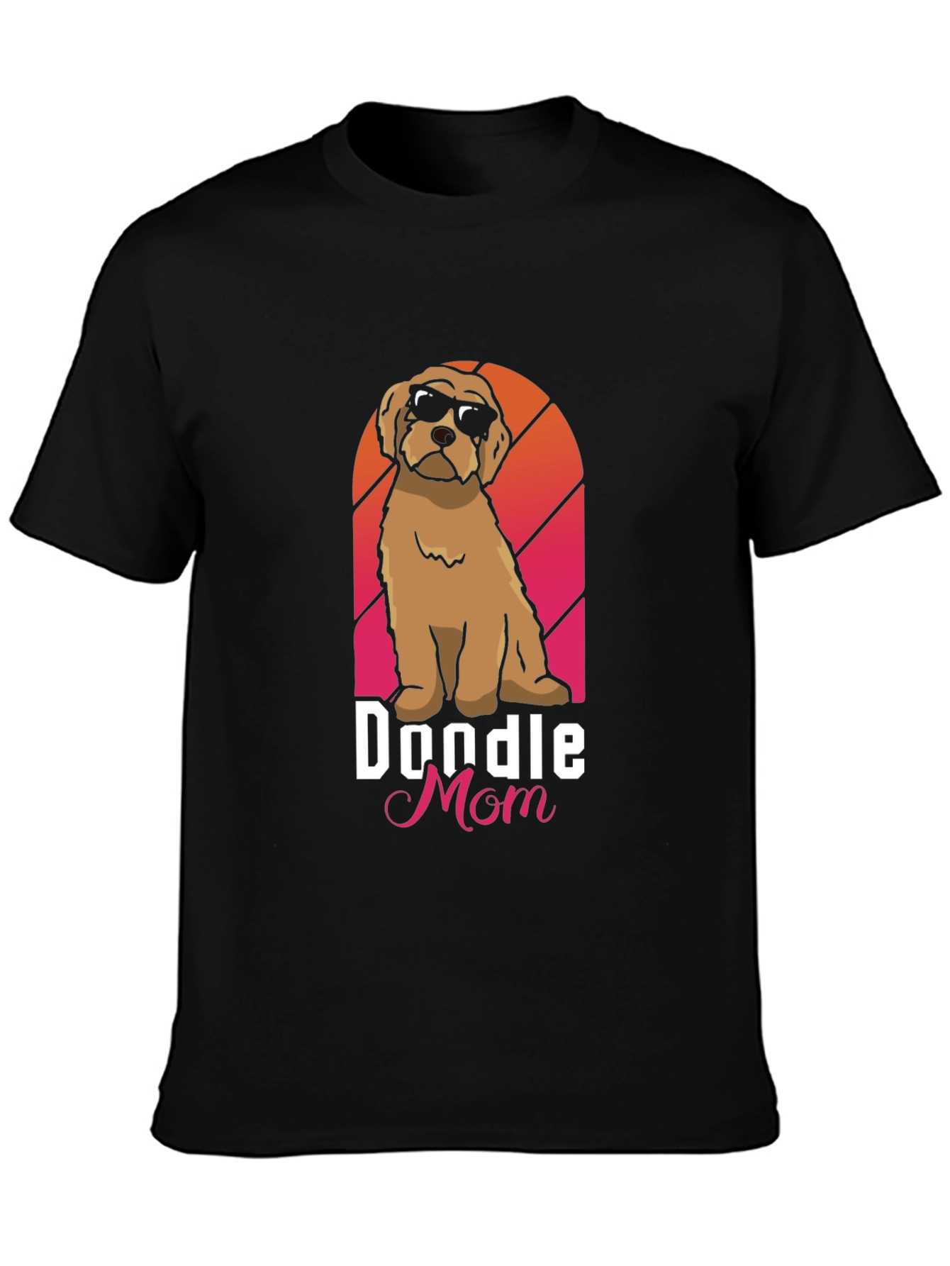Doodle Mom Graphic T-Shirt - Cute Dog Lover Tee