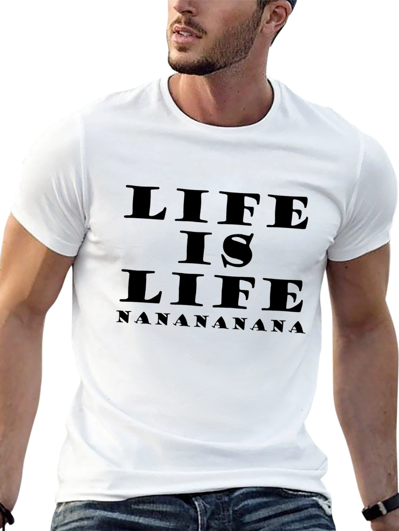 Life is Life Graphic T-Shirt