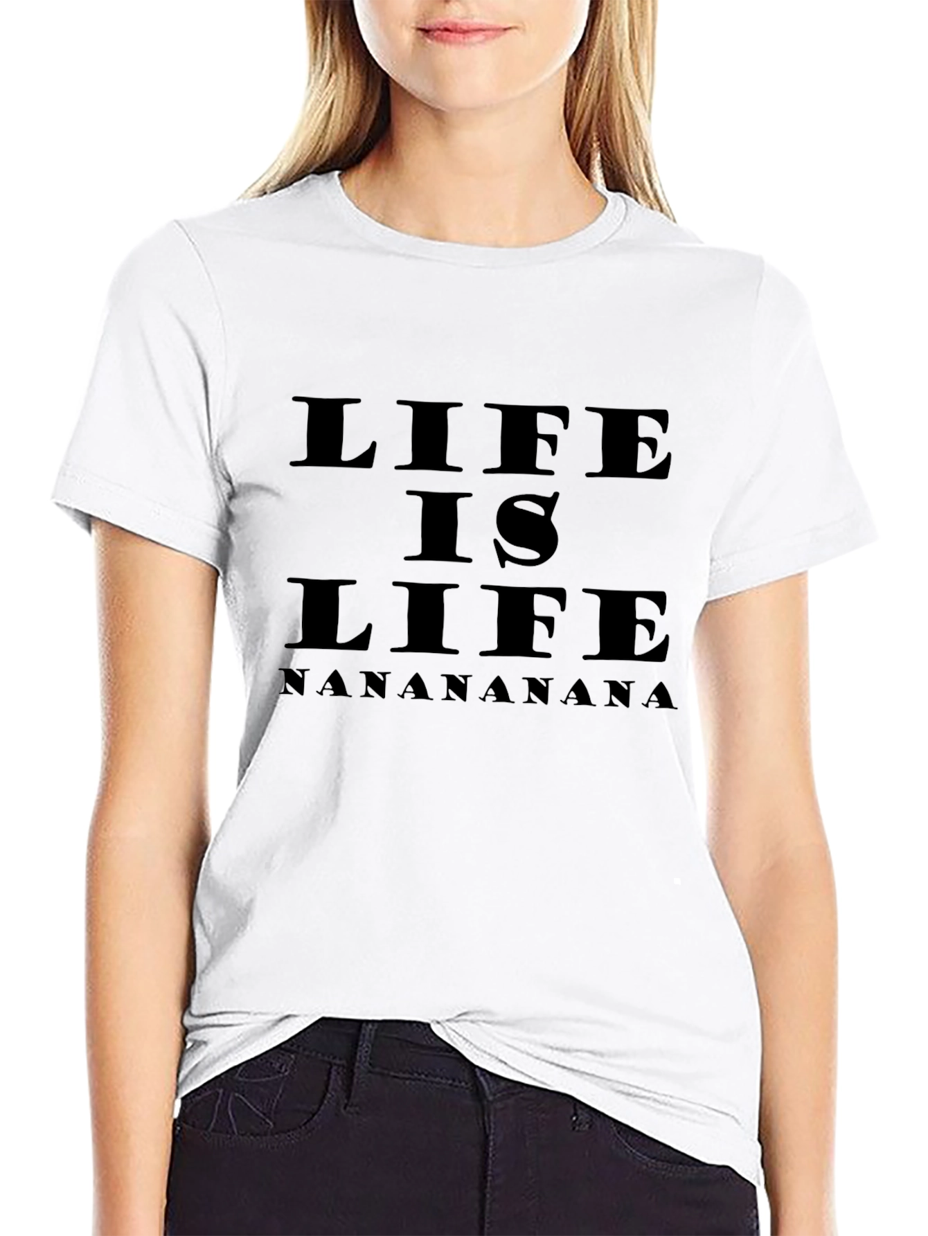 Life is Life Graphic T-Shirt