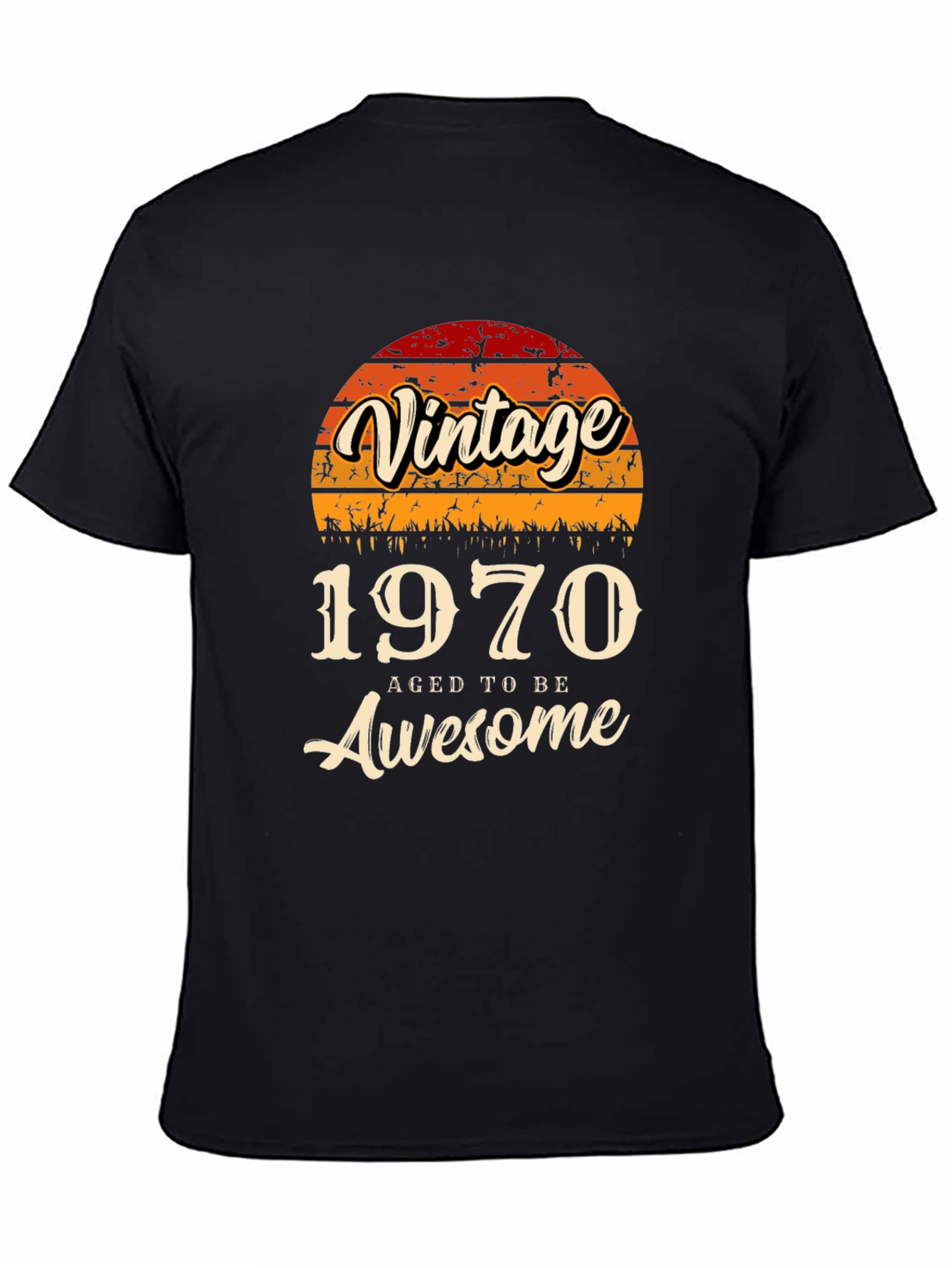 Vintage 1970 Aged To Be Awesome T-Shirt