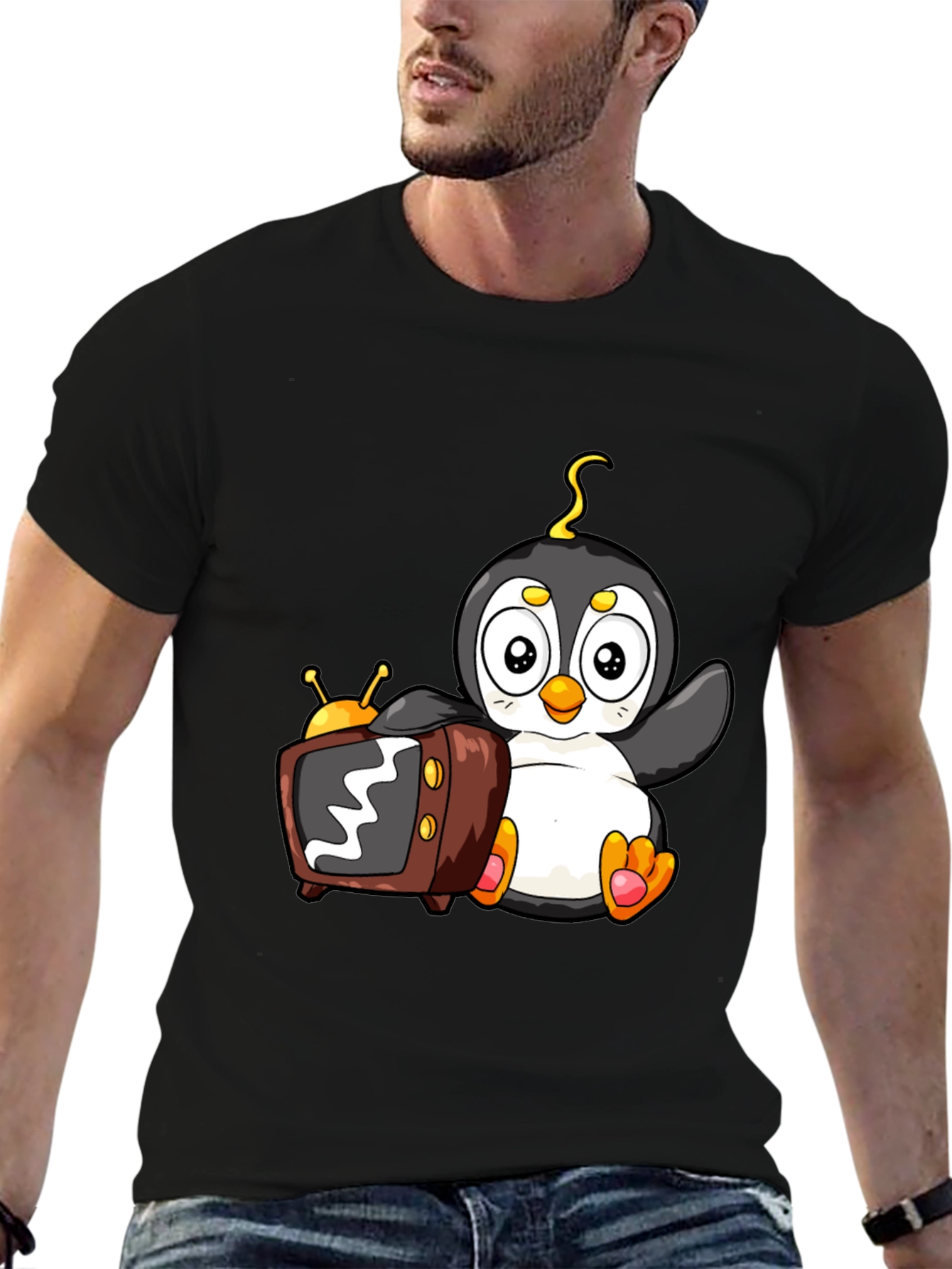 Penguin Cartoon T-Shirt