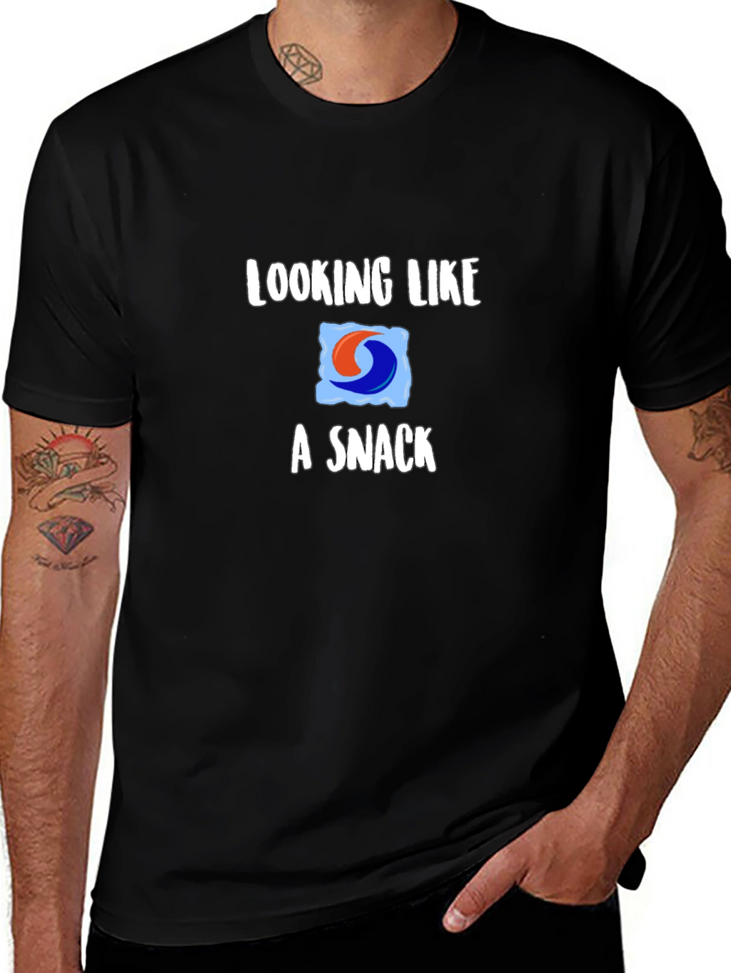 Looking Like a Snack T-Shirt - Funny Novelty Tee