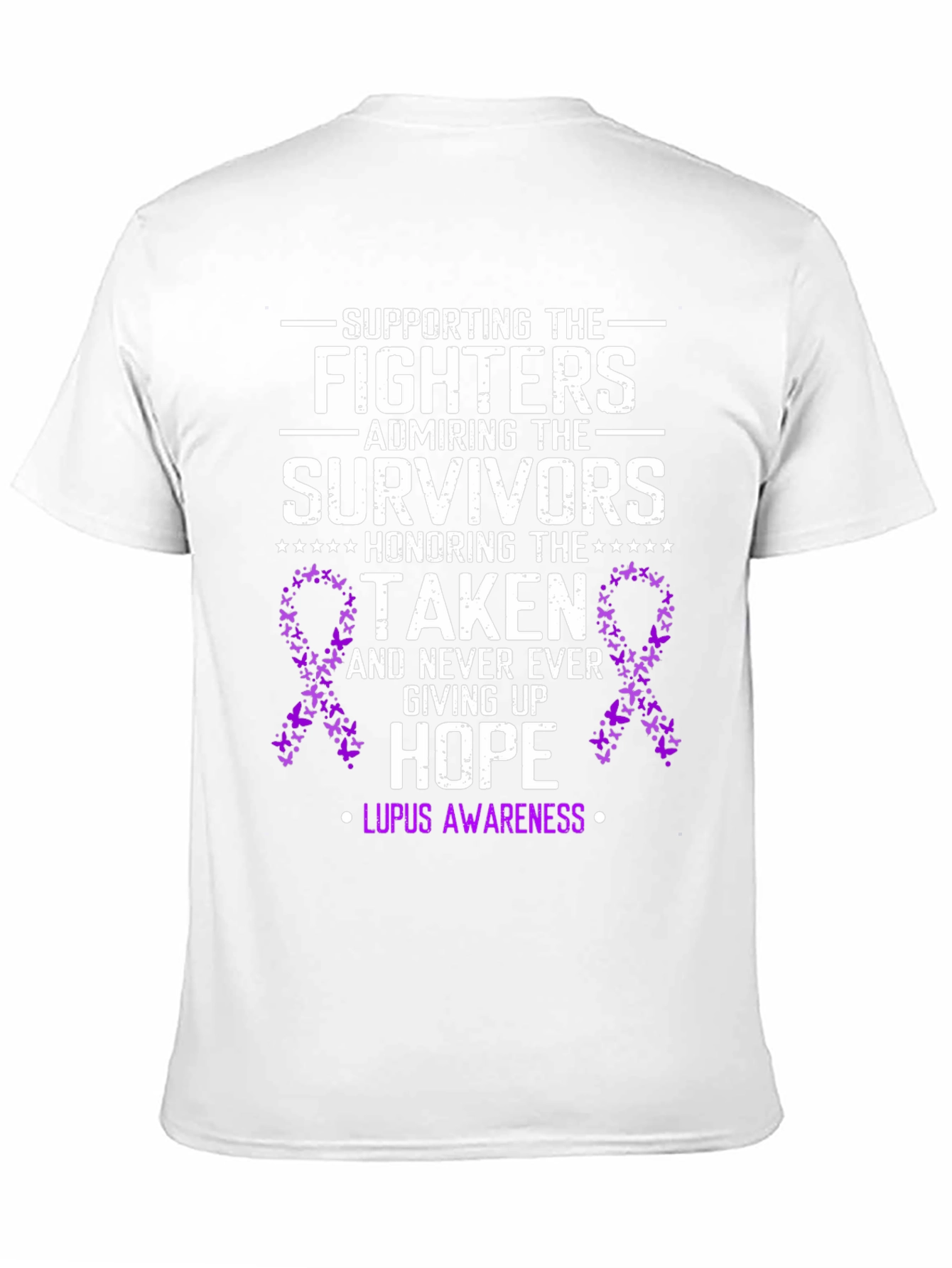 Lupus Awareness T-Shirt: Supporting Fighters Honoring Hope