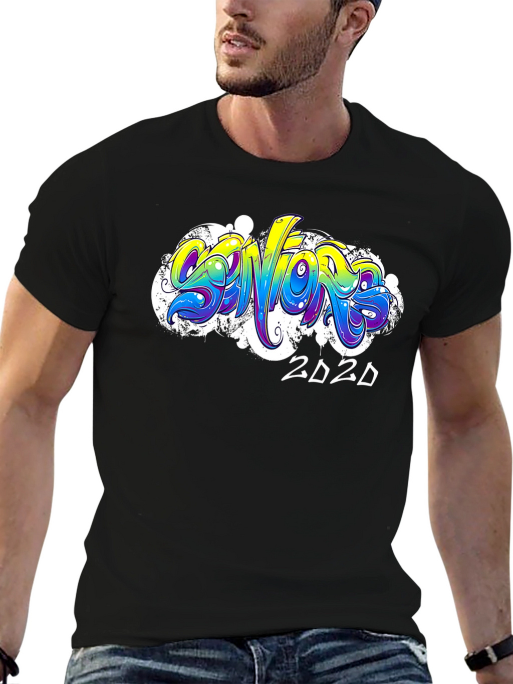 Seniors 2020 Graphic T-Shirt - Stylish Grad Tee