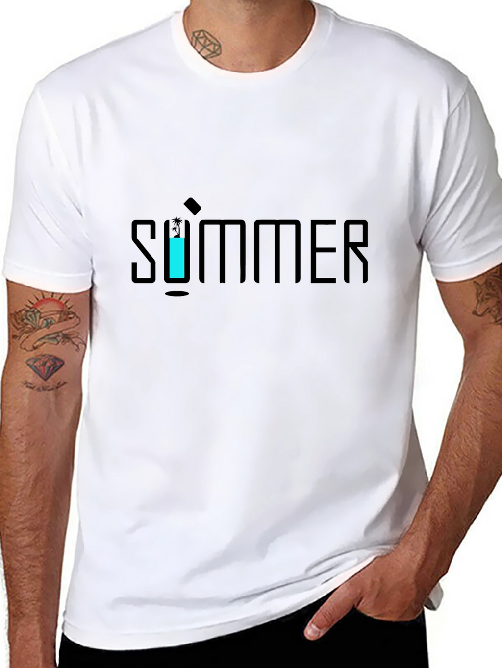 Summer T-Shirt - Modern Design