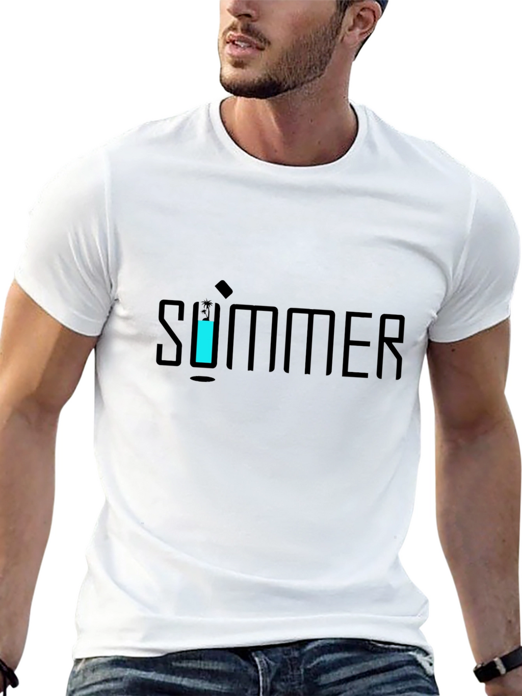 Summer T-Shirt - Modern Design
