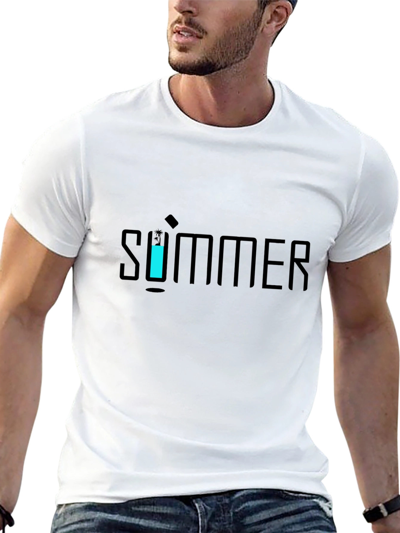 Summer T-Shirt - Modern Design