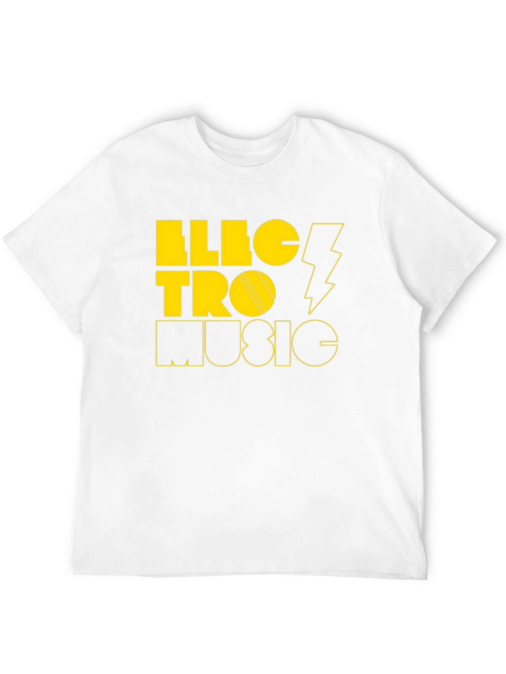 Electro Music Graphic Tee - Stylish Black T-Shirt