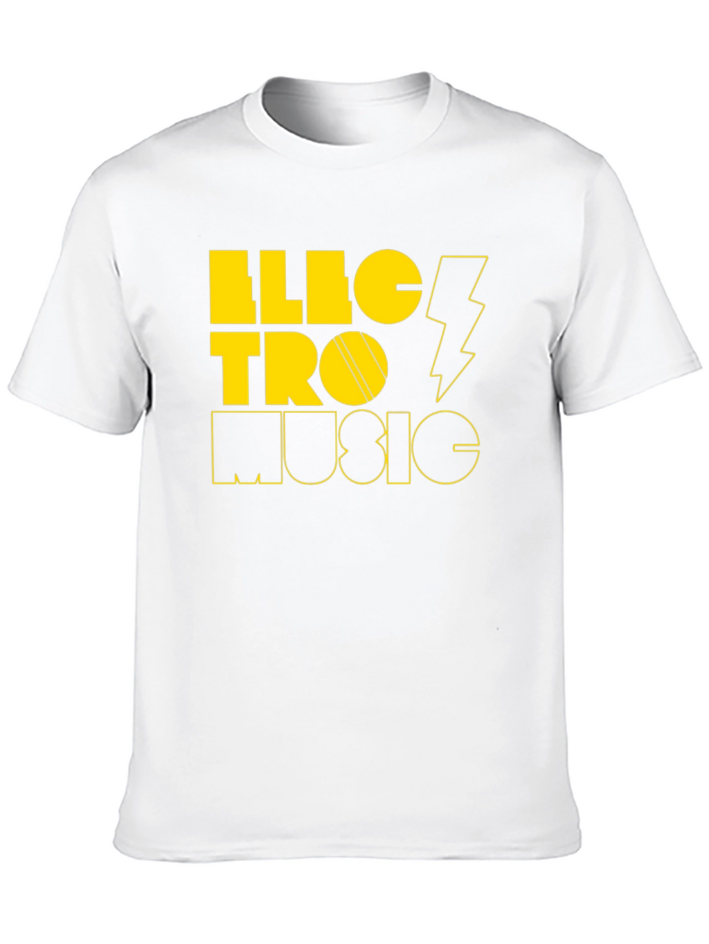 Electro Music Graphic Tee - Stylish Black T-Shirt