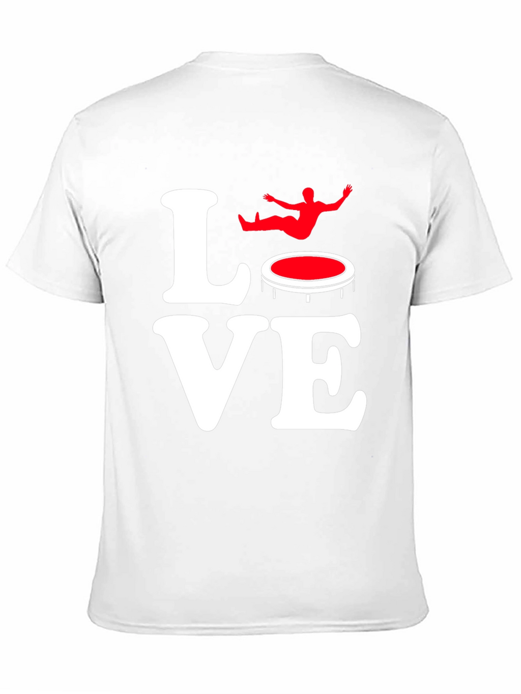Love Trampoline Black Graphic Tee