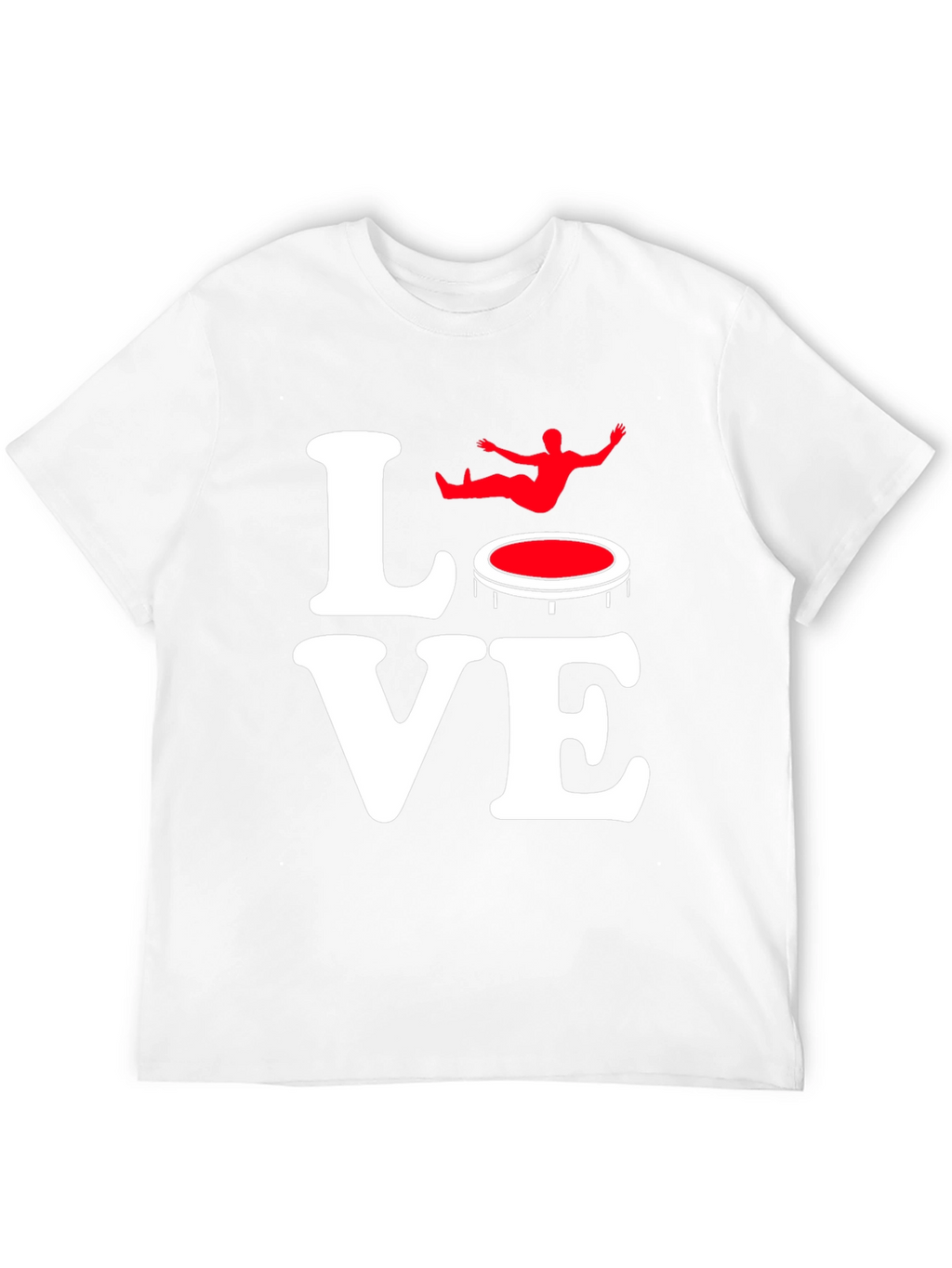 Love Trampoline Black Graphic Tee